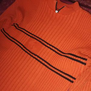 Orange Sweater For Men