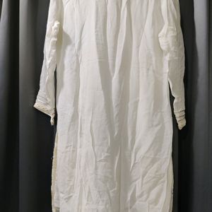 White Ethenic Kurta