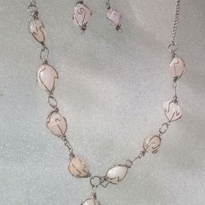 Stone Necklace 🌼😁