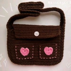 Crochet Messager Bag