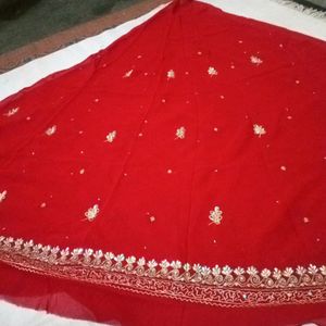 Unstich Lahenga Choli And Dupatta Fabric 👌