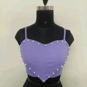 LYCRA DESIGNER HEART TOP💗