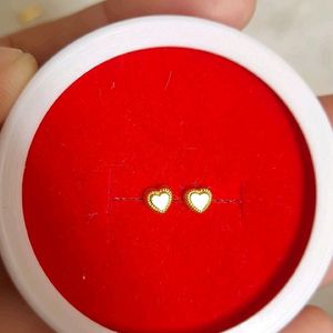 Beautiful New Heart ❤️ Shape Studs