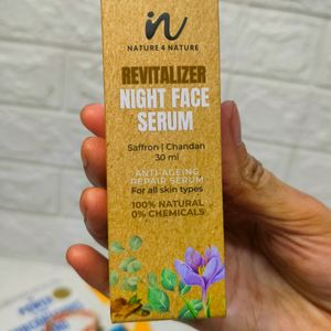 Nature4Nature Revitalize Night Face Serum