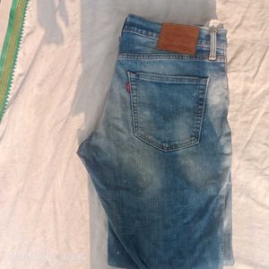 1 Pice Of Jeans Blue Good Condition