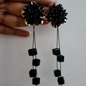 Trending Black Western Or Traditional Wear Earring