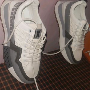 1 Pair Of School Shoes | White Color | New Shoe