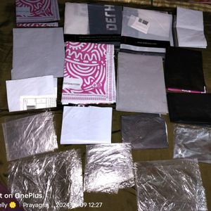26 Combo Of Used Shipping Bag And Labels