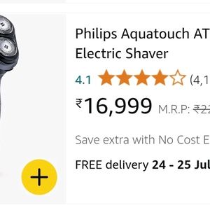 Philips Aqua touch Shaver & Trimmer