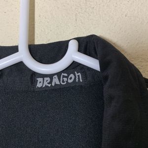 Black Jacket Dragon Design