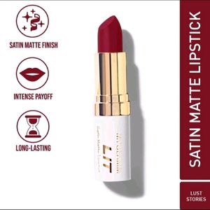 MyGlamm Satin Matte Lipstick💄1pc In 149rs😍New✅