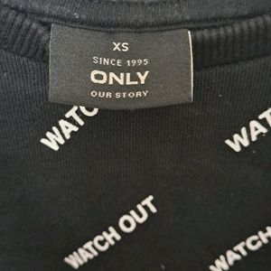Black Party/Casual Sweatshirt