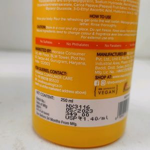 Aqualogica Papaya Shower Gel