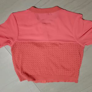 Korean Crochet Crop Top