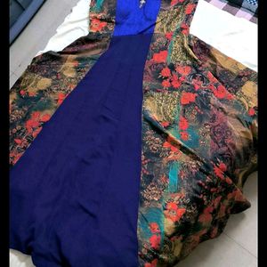 Multicolored Ethnic Gown