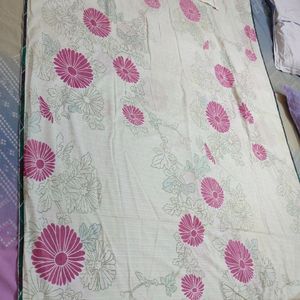 Single Bedsheet With 2 Pillow Covers