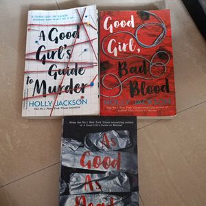 goodgirl guide to murder set of 3 by holly Jackson