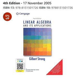 Linear Algebra And Applications By Gilbert Strang