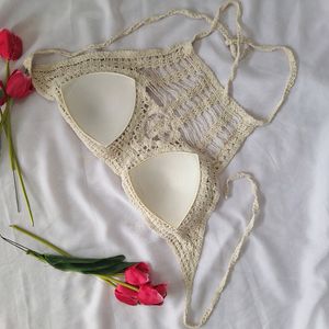 Sexy Crochet Beach Bralette