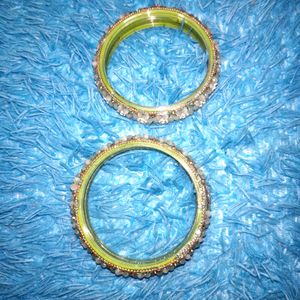 Combo - Bangles 1 Pair 3 Bangle