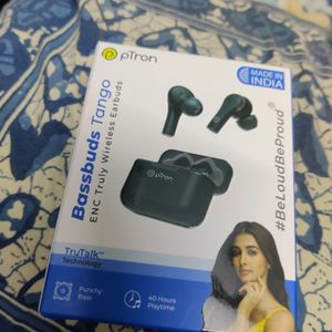 PTron Bassbuds Tango Bold Black