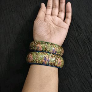 SHELL BRACELET + 2 BANGLES