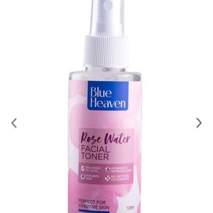 2 Pack Blue Heaven Brand Face Toner Rose Water