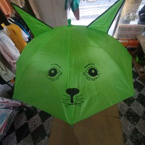 Green Umbrella For KIDS