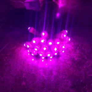 8 MM PINK LED SERIES HIGH BRIGHTNESS 50 BLUB