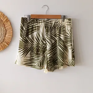 H&M Tropical Palm Printed Shorts