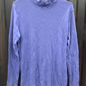 Lavender High Neck Tshirt