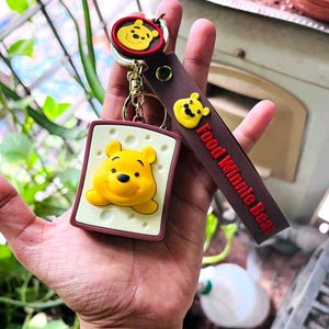 Foodie Pooh 3D Keychain - 1 Piece