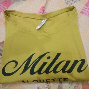 Mustard Colour Top In Better Condition