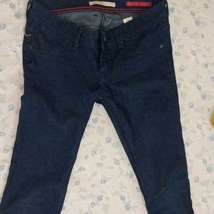 Blue Denim Skin Fit Jeans Flying Machine