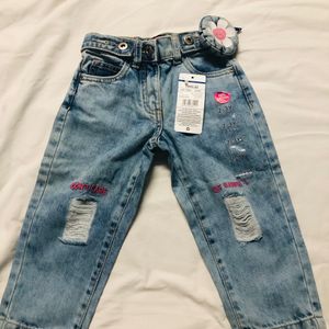 Torn Denim Frendz Brand(Girls)