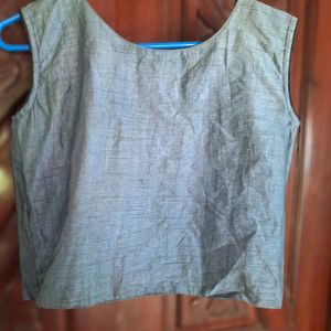 Grey Festive Wear TOP