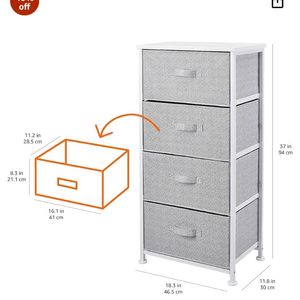 4 Drawer Unit storage organiser