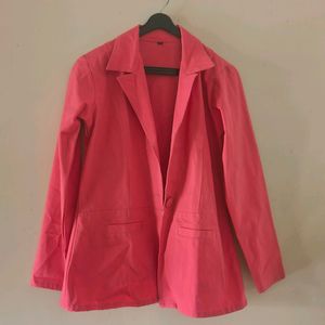 Coral Pink Blazer