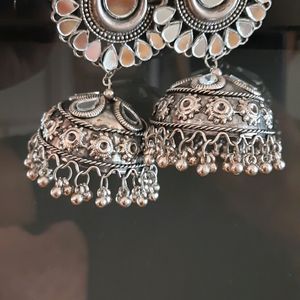 Oxidized Earrings