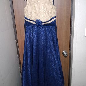 Partywear Blue Gown