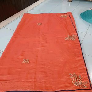 Designated Saree With Stitched Blouse