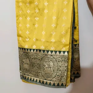 Partywear Saree Without Blouse