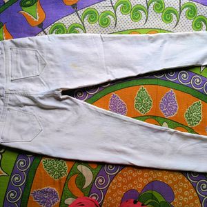 White Denim Jeans