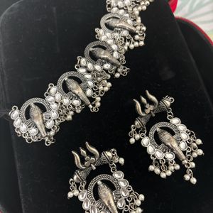 Dandiya Night Oxidised Jewellery set