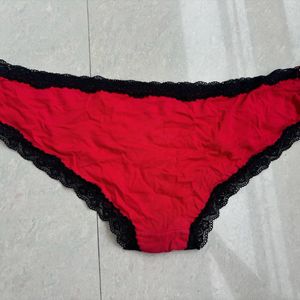 Red&White Womens Brief