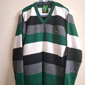 L SIZE GREEN SLYTHERIN TYPE BRANDED SWEATER