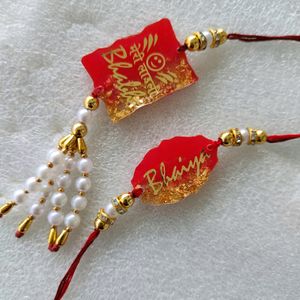 Red Bhai Bhabhi Rakhi