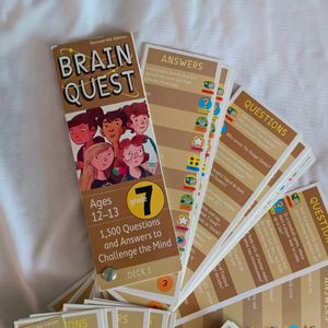 Kids Learning Game Brain Quest Grade 7