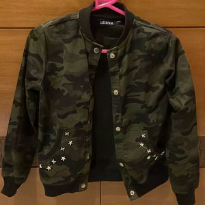 Green Bomber Jacket