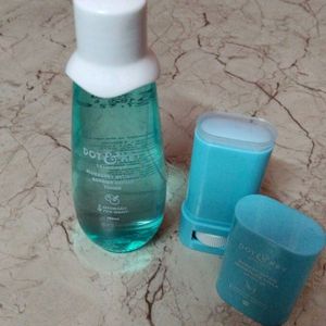 Face Moisturizer Stick & Toner